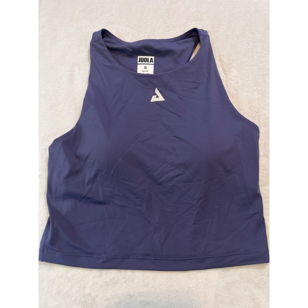 Joola Women's Court Tank Top, Pickleball Tennis Purple Small Bra Cropped